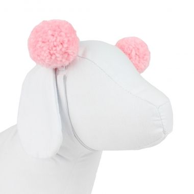 Tiara Pompom Rosa