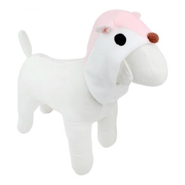 Touca Luxo Raposa Rosa Bebe 1Un